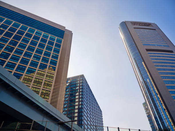 istock Tokyo Skyscraper Buildings on a Clear Day 1184325529