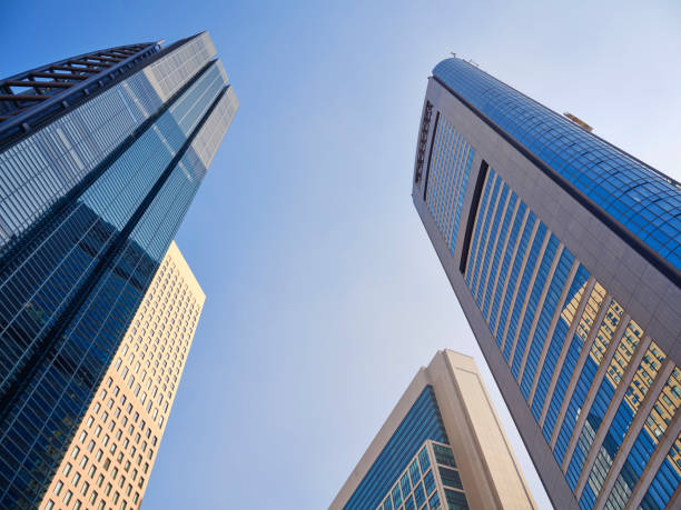 istock Tokyo Skyscraper Buildings on a Clear Day 1184326616