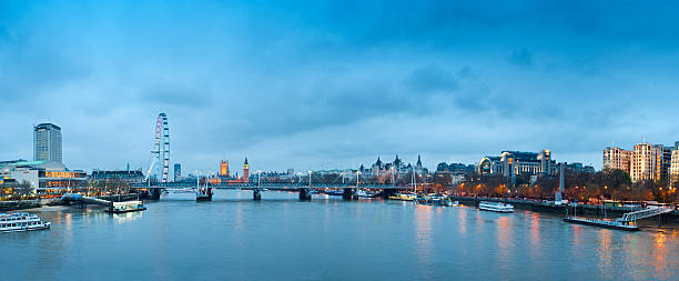 istock London skyline at night. 118432732