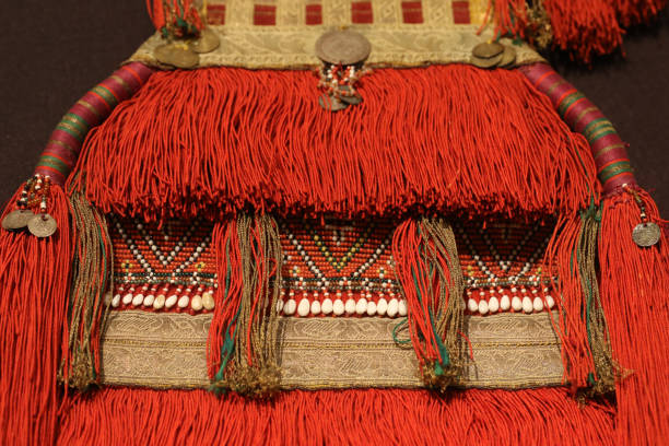 istock Details from authentic Bulgarian and North Macedonian folk costumes 1184334666