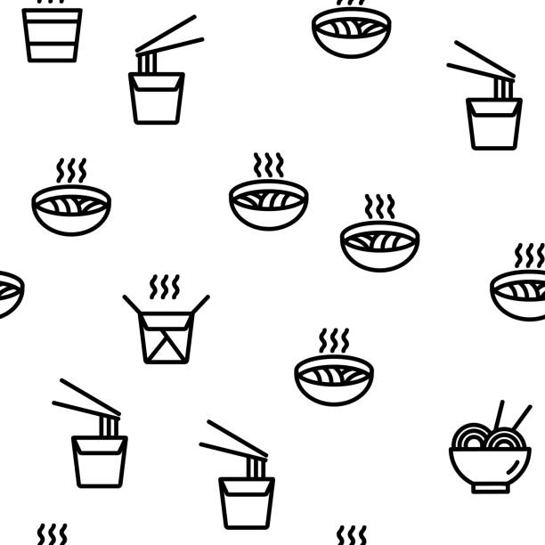 Ramen Topic Background Pattern 3,400+ Ramen Backgrounds Stock Illustrations, Royalty-Free Vector ...