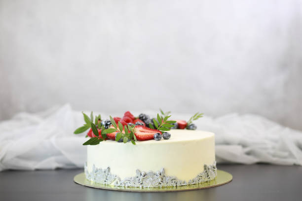 istock Confectionery flavored cakes for a holiday 1184342470