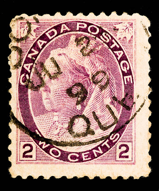 istock Queen Victoria Canada Postage Stamp 118434444