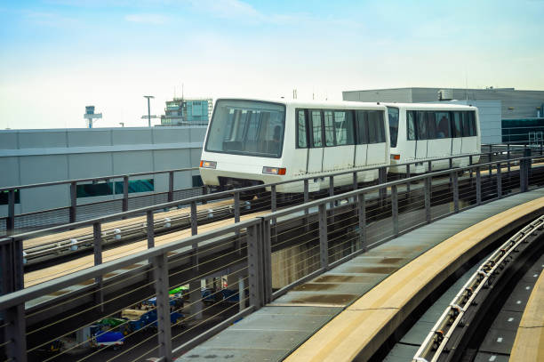 istock Train transfer, Frankfurt airport, Germany 1184345461