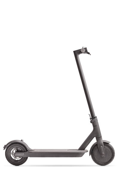 istock Studio shot of a gray electric scooter 1184350204
