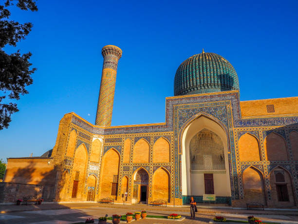 istock Gur-e-Amir mausoleum, Samarkand Uzbekistan 1184350312