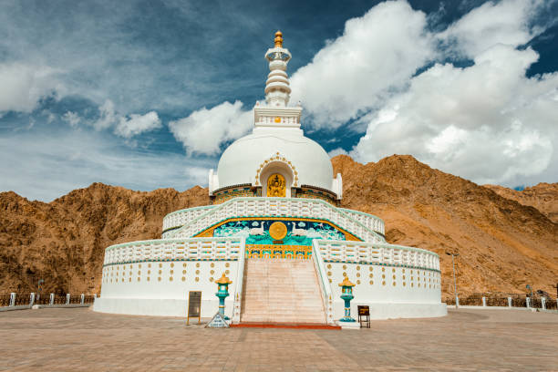 istock Shanti Stupa at Leh Ladakh 1184350582