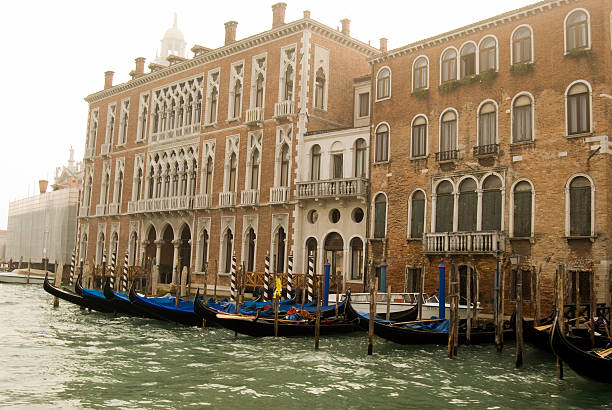 classic Venice facades stock photo