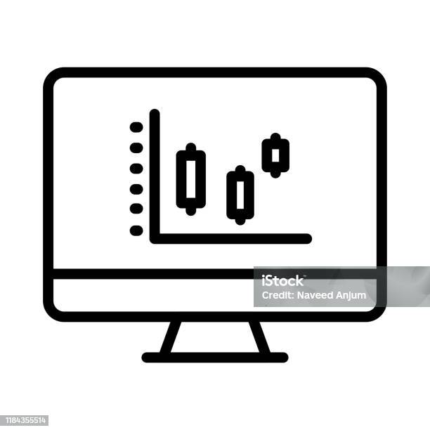 Graph Stock Illustration - Download Image Now - Business, Computer ...