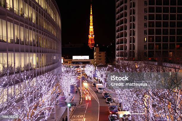 Tokyo Navidadroppongi Horizontal Foto de stock y más banco de imágenes de Adicto a las compras - Adicto a las compras, Arquitectura exterior, Asia