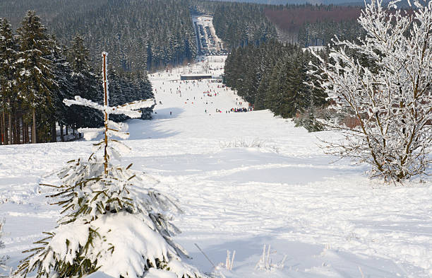istock Ski Slope with People in Background 118435651