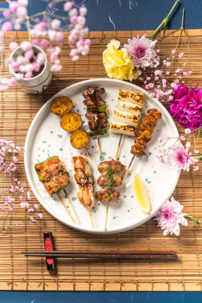 Japanese Yakitori Platter