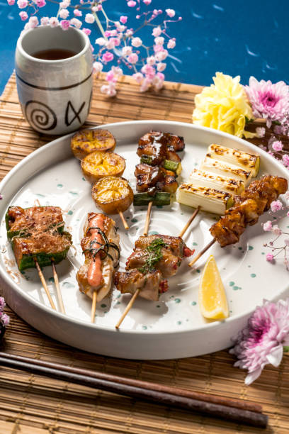 istock Japanese Yakitori Platter 1184357355