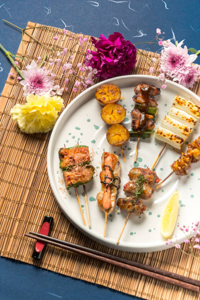 istock Japanese Yakitori Platter 1184357393
