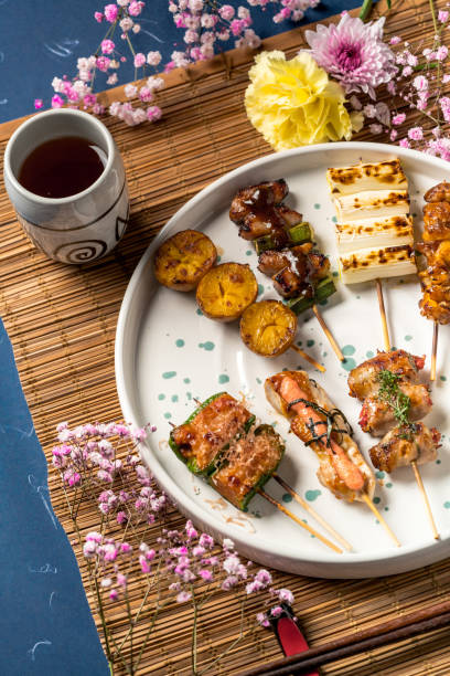 istock Japanese Yakitori Platter 1184357400