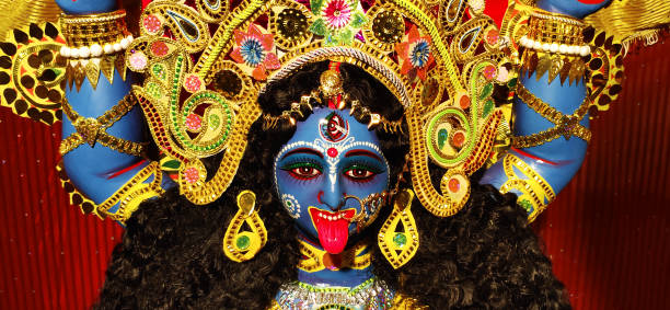 Hindu God Kalli Stock Photo - Download Image Now - Kālī - Deity, God,  Goddess - iStock