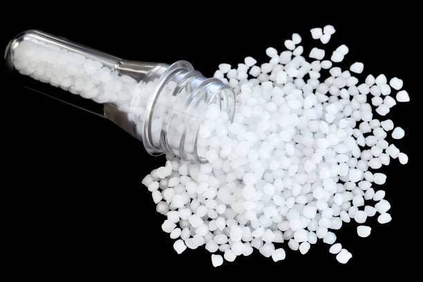 istock Close up picture of polypropylene (PP) granules. 1184361590