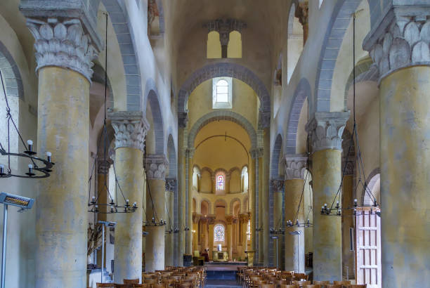 istock Saint-Nectaire Church, France 1184363434
