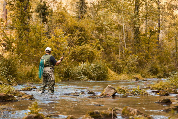 istock man fishing in the river 1184364307
