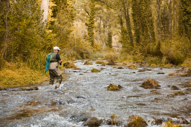 istock man fishing in the river 1184364988