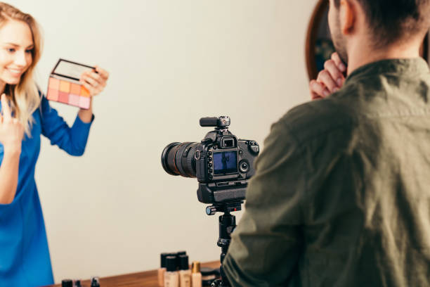 istock young man makking a film about foreign cosmetcs 1184367154