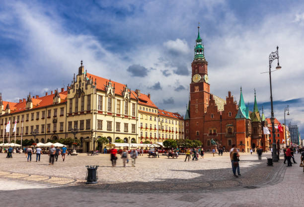 istock Market square of Wroclaw - Poland 1184370123