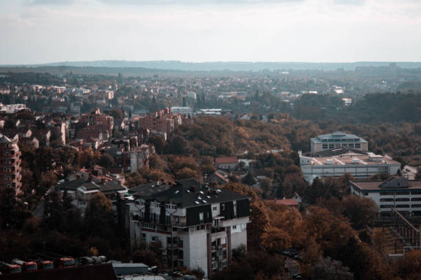 istock Roofs of the city 1184374789