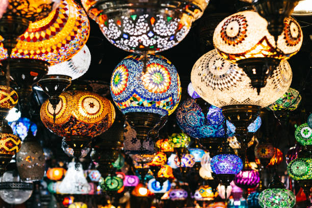 istock Moroccan or Turkish mosaic lamps 1184377038