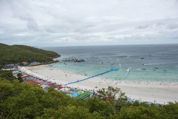 Tawaen Beach, Koh Larn Island in Thailand, beaufiful view.