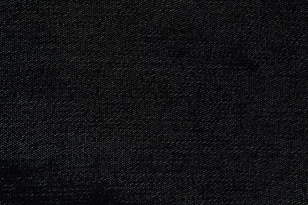 istock Abstract grunge background, black denim fabric texture 1184384558