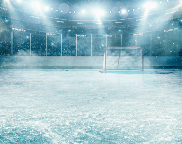 istock Professional hockey arena 1184386550