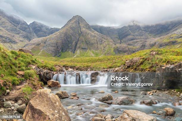 Fairy Pools Waterfall Stock Photo - Download Image Now - Fairy, Pond, Isle of Skye