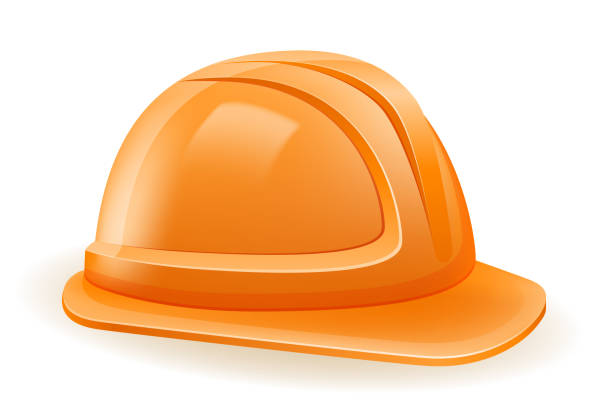 istock plastic helmet to protect the head in construction or repair stock vector illustration 1184392341