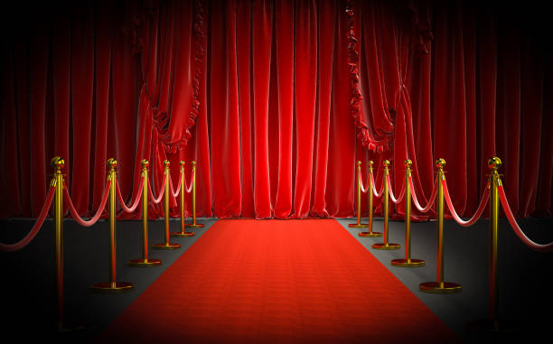 istock red carpet and gold barriers with red rope 1184398983