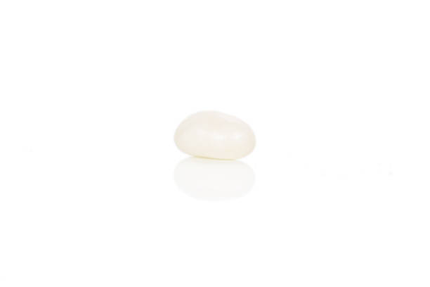Jelly bean candy isolated on white