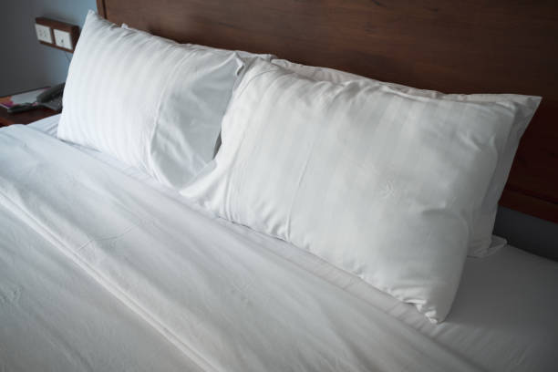 istock High Angle View Of Bed At Home 1184403160