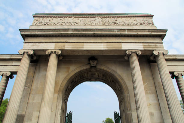 istock Hyde Park Screen, designed by Decimus Burton, London, England, UK 1184406416