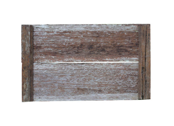 istock Wooden boards isolated on white background.with clipping path 1184408885