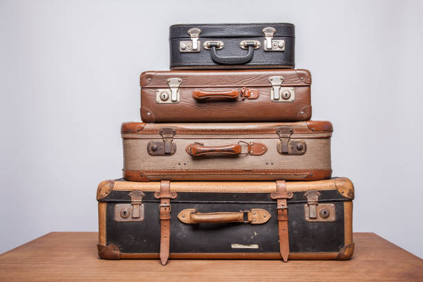 istock Old, retro and obsolete suitcase 1184416671