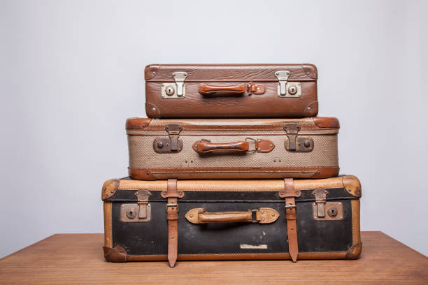 istock Old, retro and obsolete suitcase 1184416674