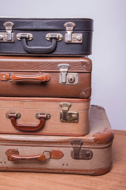 istock Old, retro and obsolete suitcase 1184416689
