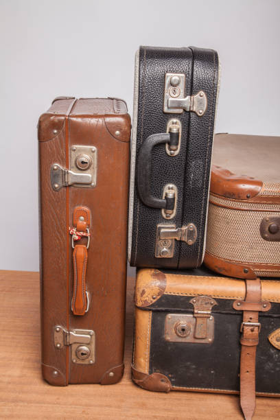 istock Old, retro and obsolete suitcase 1184416695