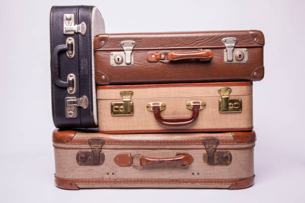istock Old, retro and obsolete suitcase 1184417737
