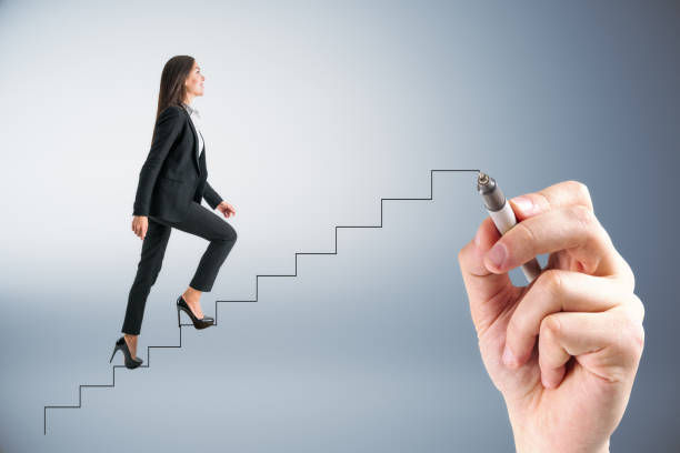 istock Leadership and career concept 1184420063
