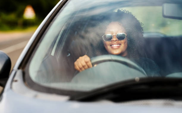 istock She is one careful driver 1184421751
