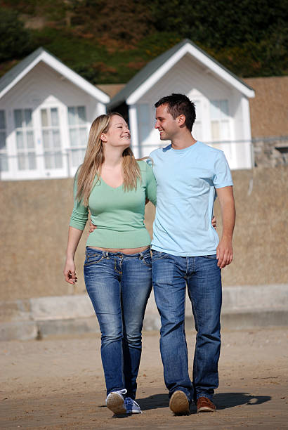 Couple in love stock photo