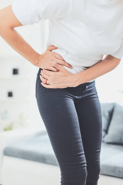 istock Hip, back and spinal problems in adult ages. 1184425043