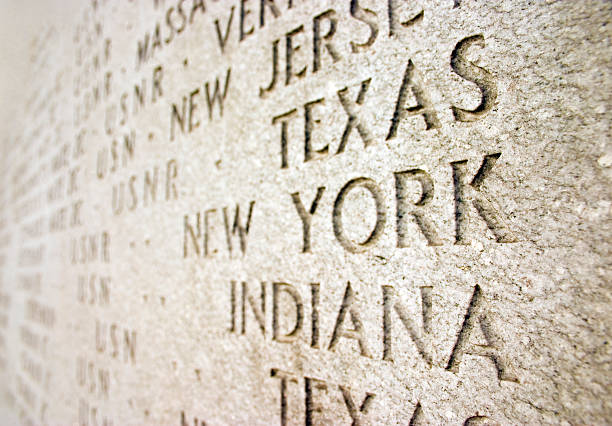 istock Words carved in Stone New York 118442551