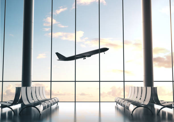 istock airplane flying in sky 1184427594