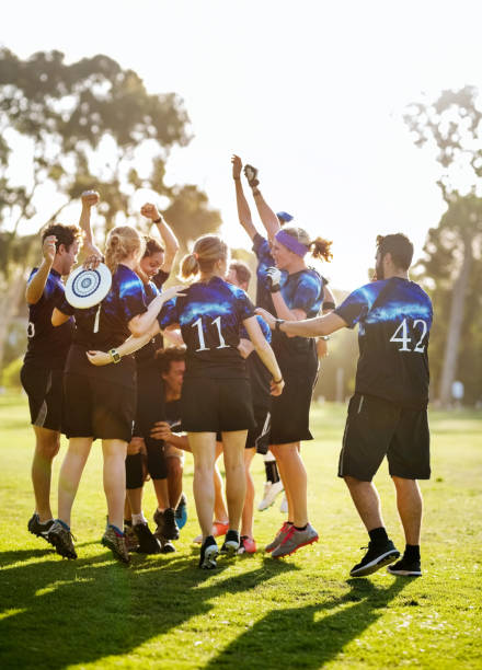 istock Undefeated frisbee champs 1184438005